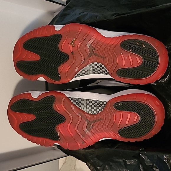 Nike Air Jordan 11 Retro Low Concord Bred Mens 9.5 Sneakers Basketball Shoes - Picture 14 of 16